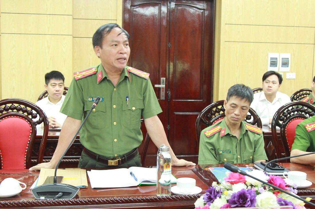 Đại biểu phát biểu tại buổi lễ