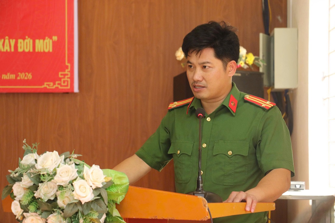 Đại diện Cơ sở cai nghiện ma tuý số 3 báo cáo triển khai mô hình