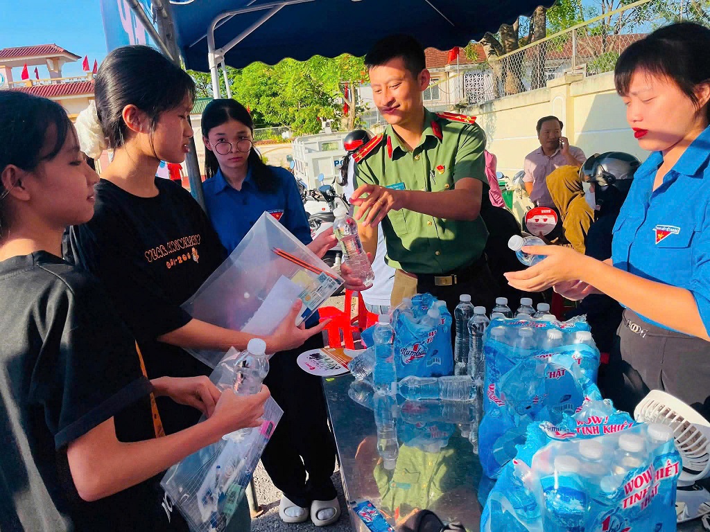 Công an xã Kim Liên với chương trình 