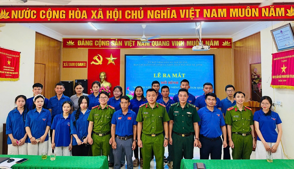 Ra mắt mô hình “03 cùng với thanh niên” tại xã Tam Quang