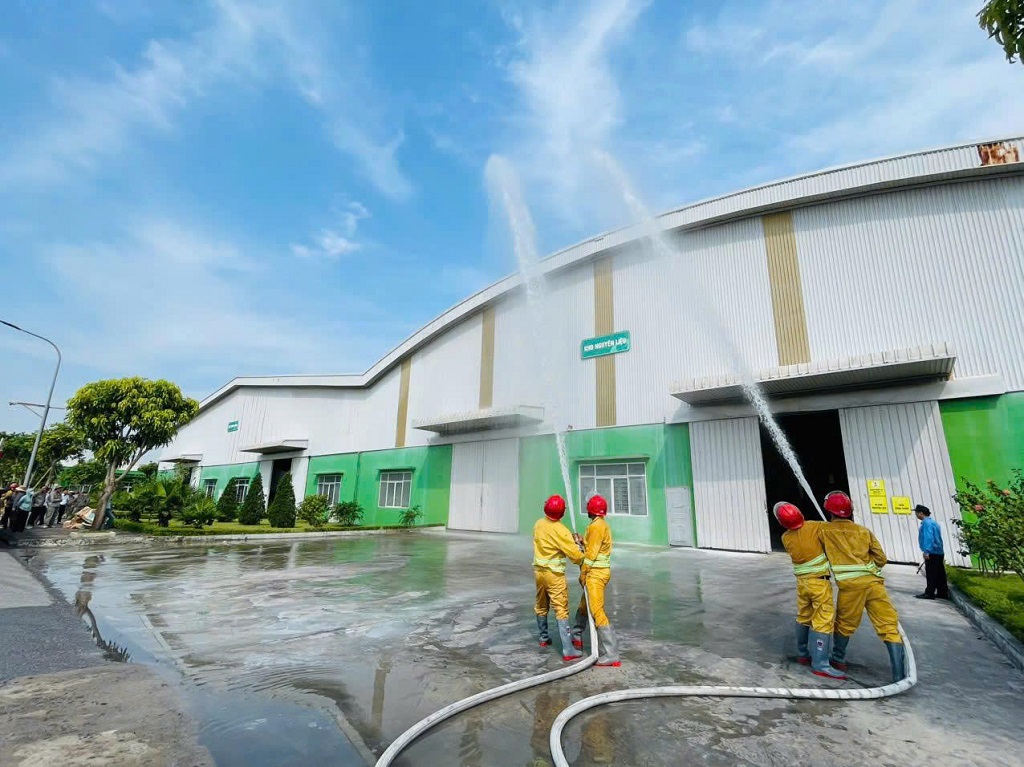 Tăng cường huấn luyện nghiệp vụ PCCC cho lực lượng cơ sở