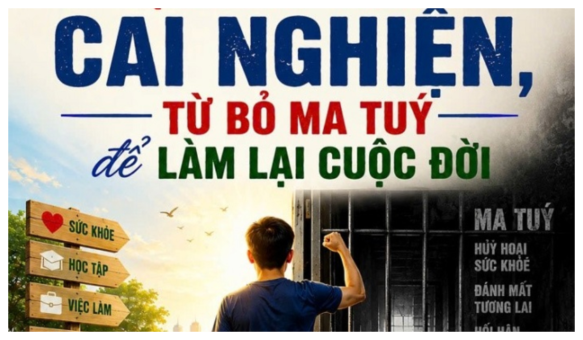 Cảnh báo: Tái sử dụng ma túy khi đang cai nghiện hoặc quản lý sau cai sẽ bị xử lý hình sự