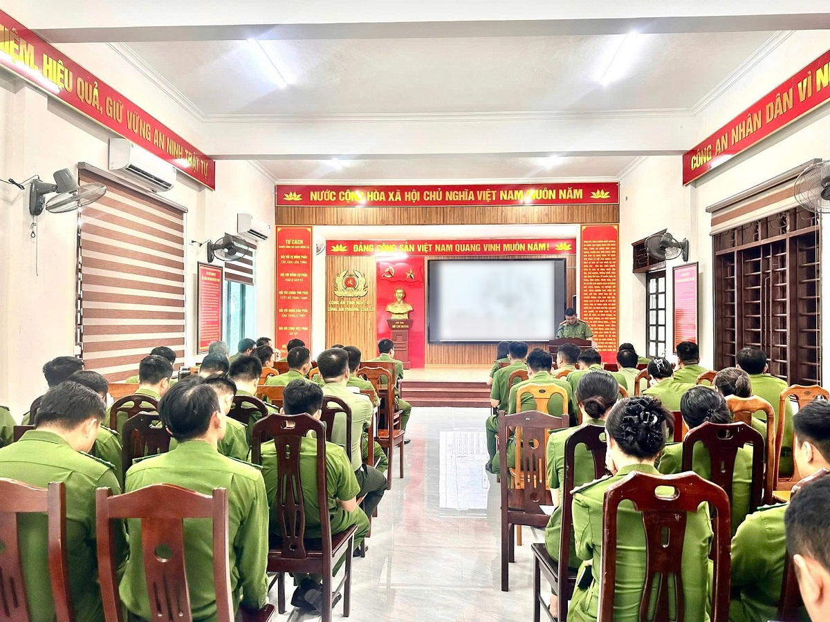 Công an phường Cửa Lò triển khai phương án bảo đảm ANTT Chương trình nghệ thuật 