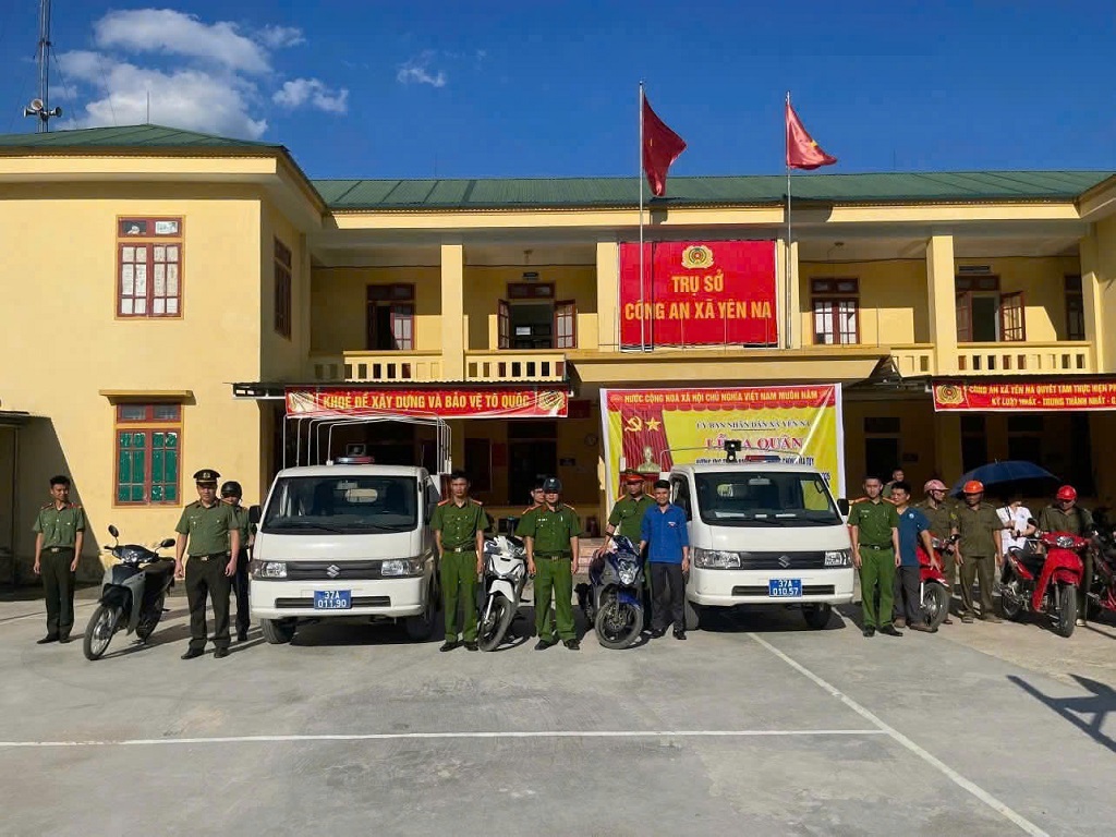 Công an xã Yên Na ra quân hưởng ứng Tháng hành động phòng, chống ma túy năm 2026
