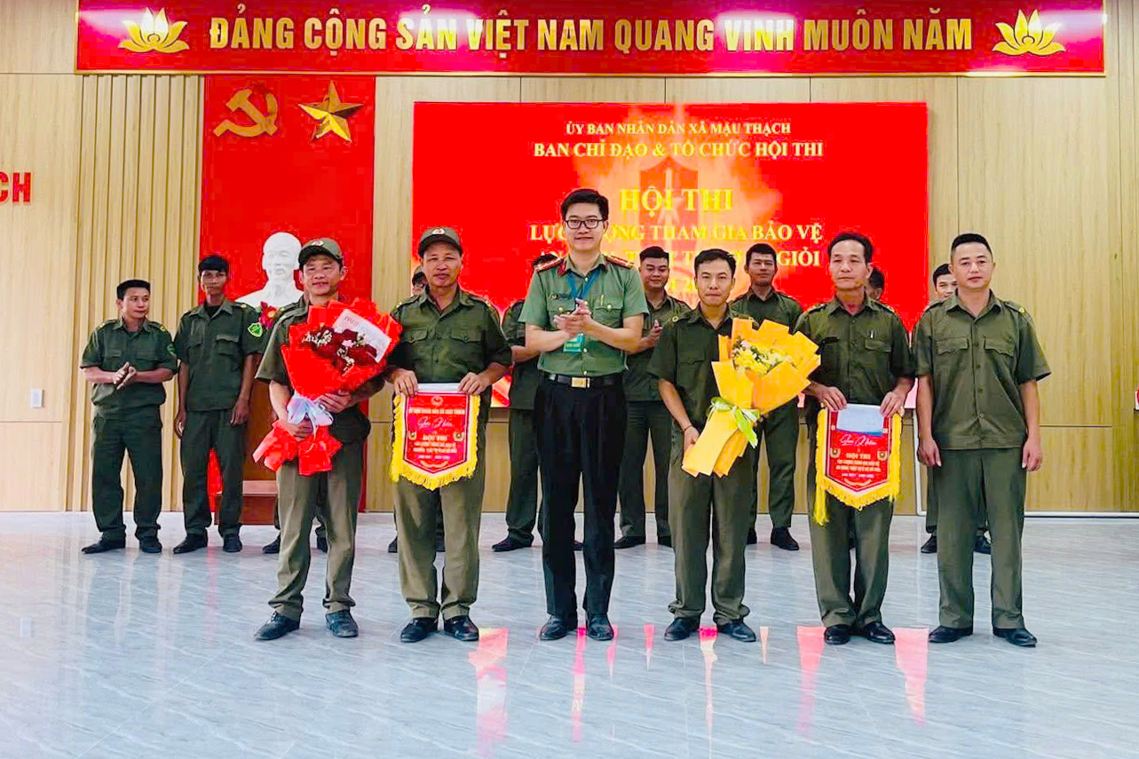 Tổ chức thành công Hội thi lực lượng tham gia bảo vệ ANTT ở cơ sở