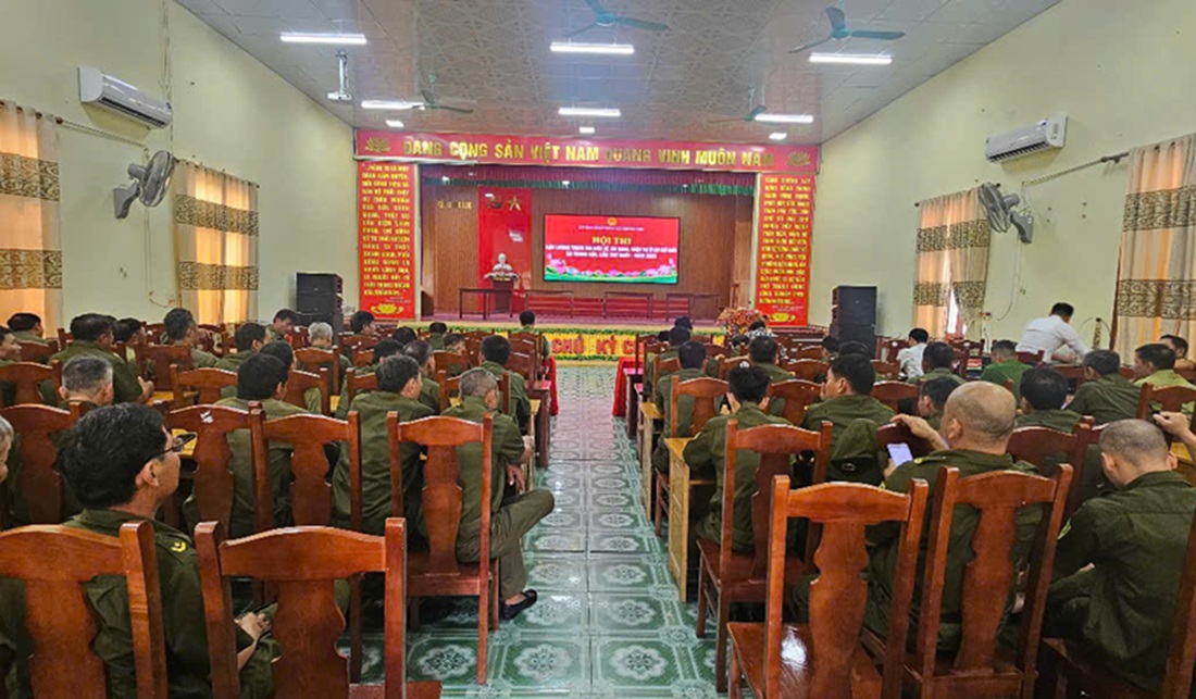 Xã Trung Lộc tổ chức Hội thi lực lượng tham gia bảo vệ ANTT giỏi lần thứ I năm 2026