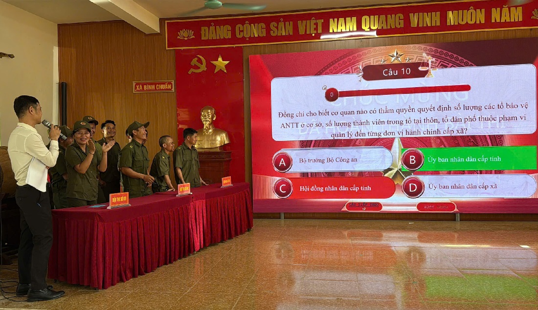 Các đội tham gia phần thi