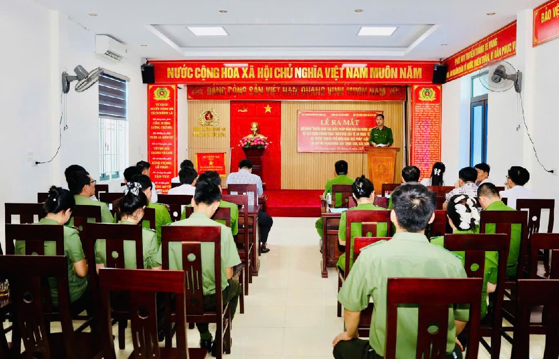 Phối hợp ra mắt mô hình phối hợp bảo đảm ANTT