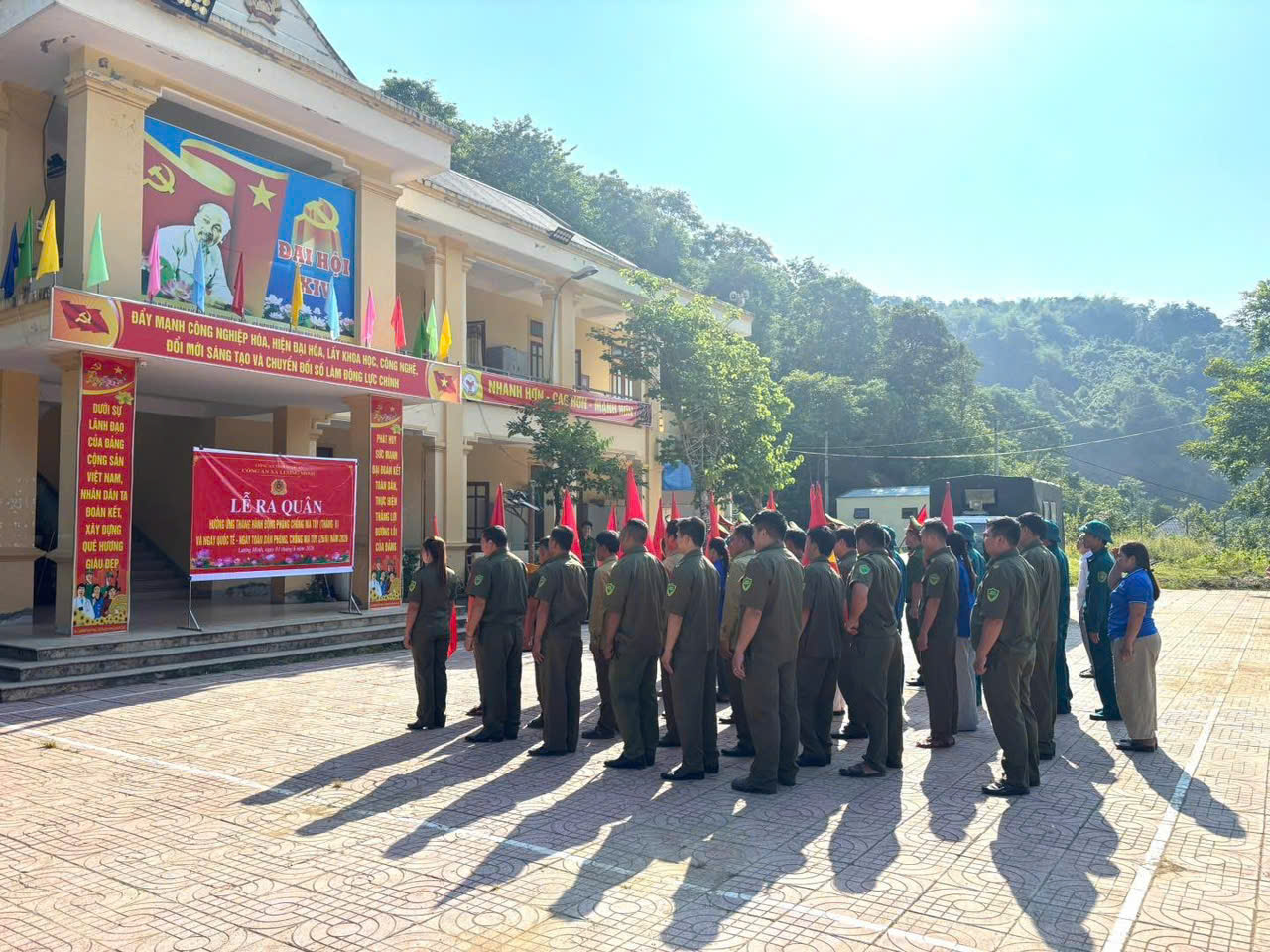 Toàn cảnh buổi lễ 