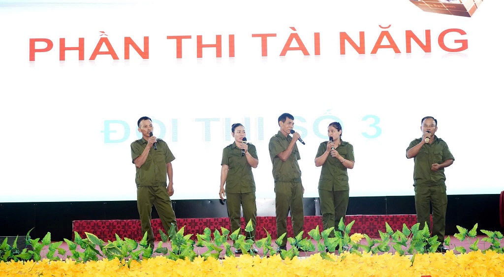 Nhiều phần thi diễn ra sôi nổi