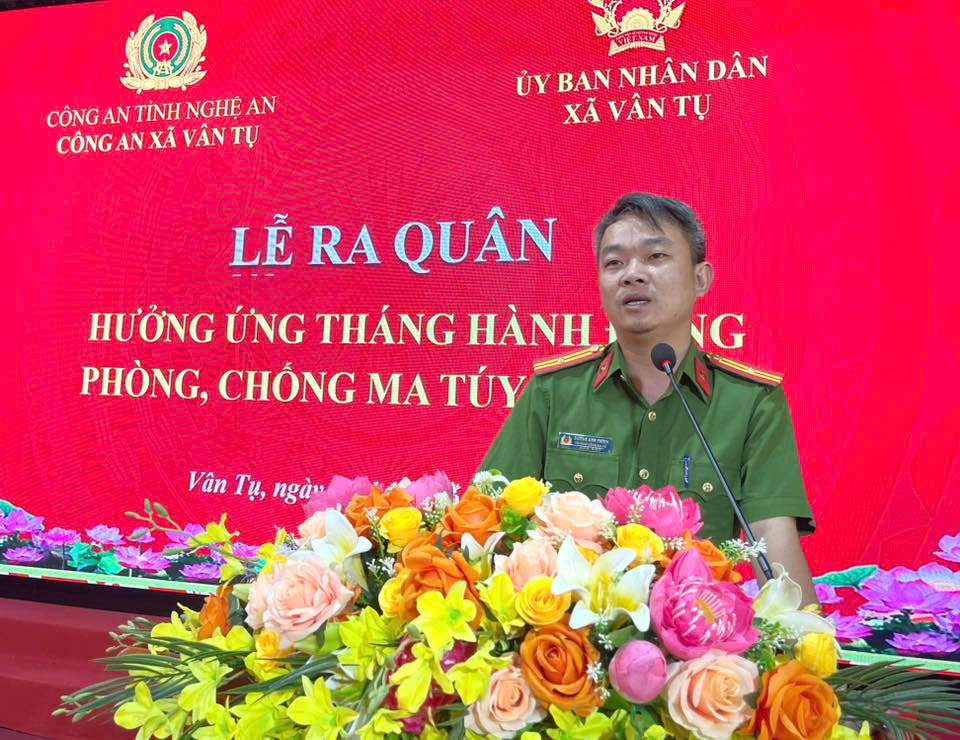 Ra quân hưởng ứng Tháng hành động phòng, chống ma tuý năm 2026