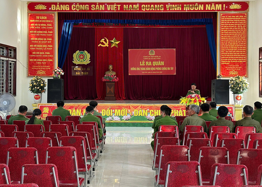 Toàn cảnh buổi lễ