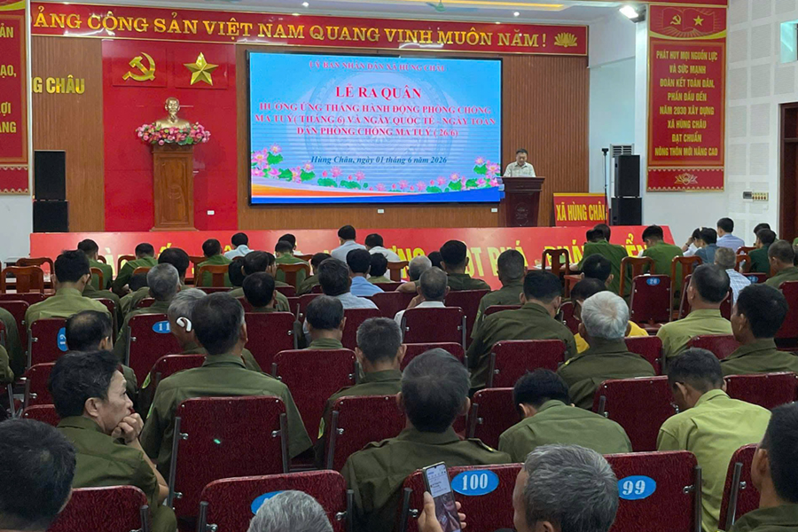 Toàn cảnh buổi lễ