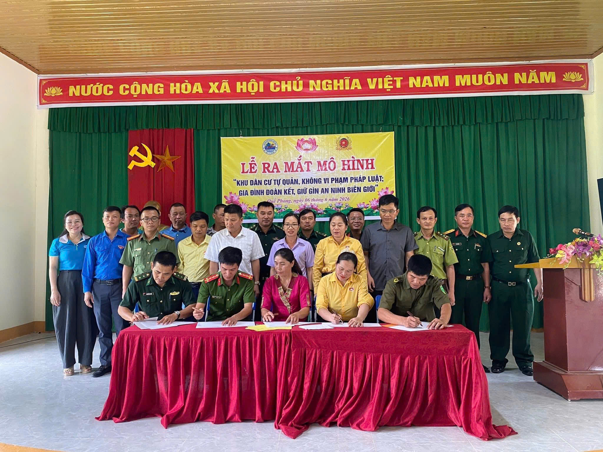 Ra mắt mô hình Dân vận khéo giữ gìn an ninh biên giới