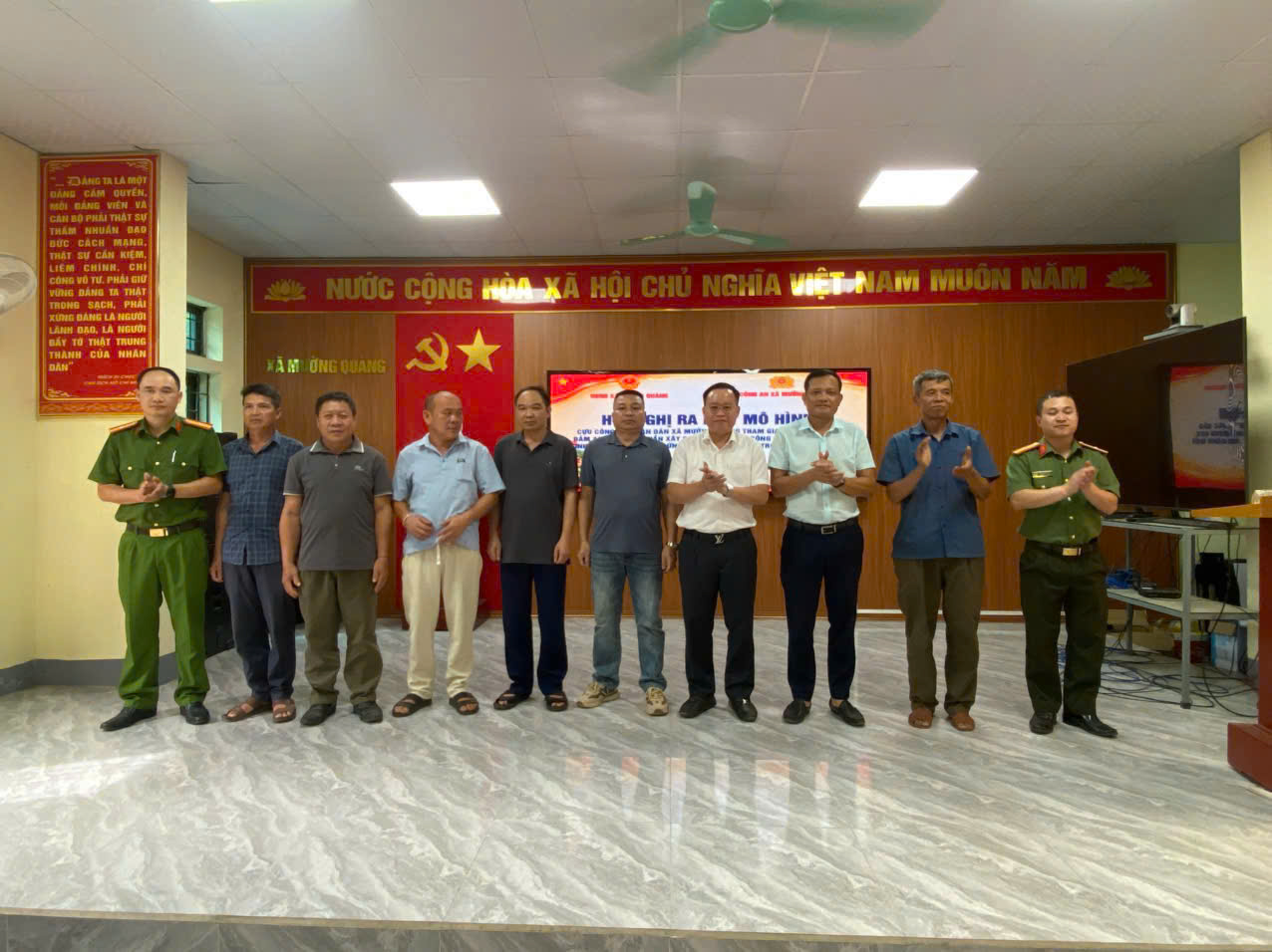 Công bố Quyết định thành lập và ra mắt Chi hội Cựu CAND