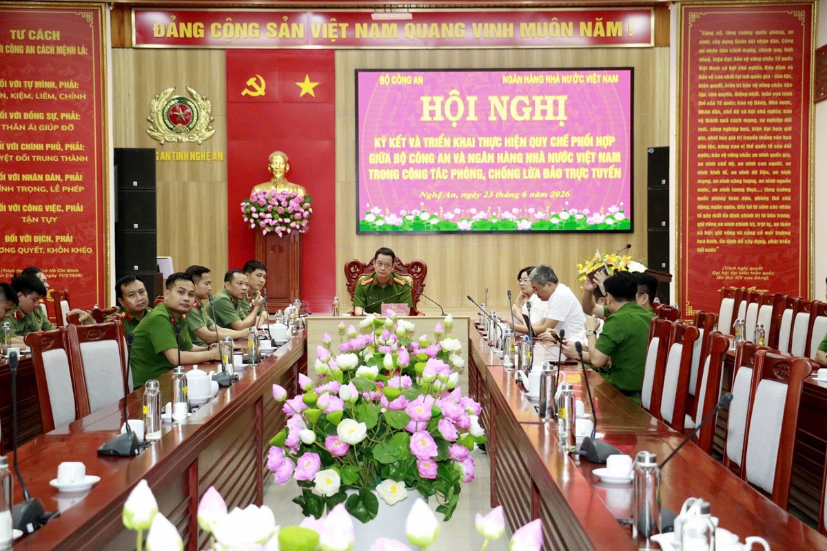 Bộ Công an và Ngân hàng Nhà nước Việt Nam ký kết Quy chế phối hợp trong công tác phòng, chống lừa đảo trực tuyến