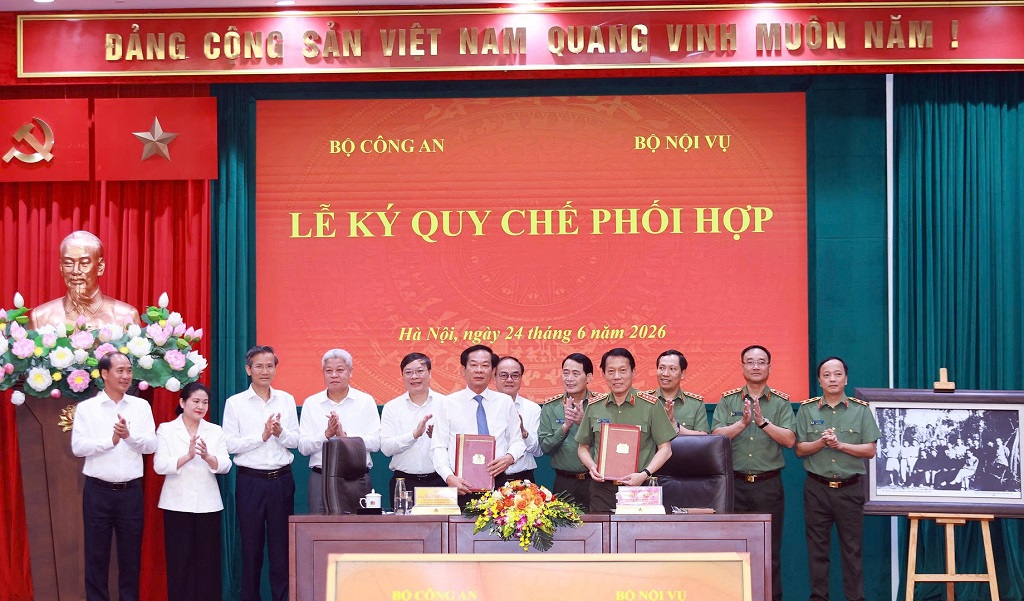 Bộ trưởng Lương Tam Quang và Bộ trưởng Đỗ Thanh Bình ký Quy chế phối hợp giữa hai Bộ