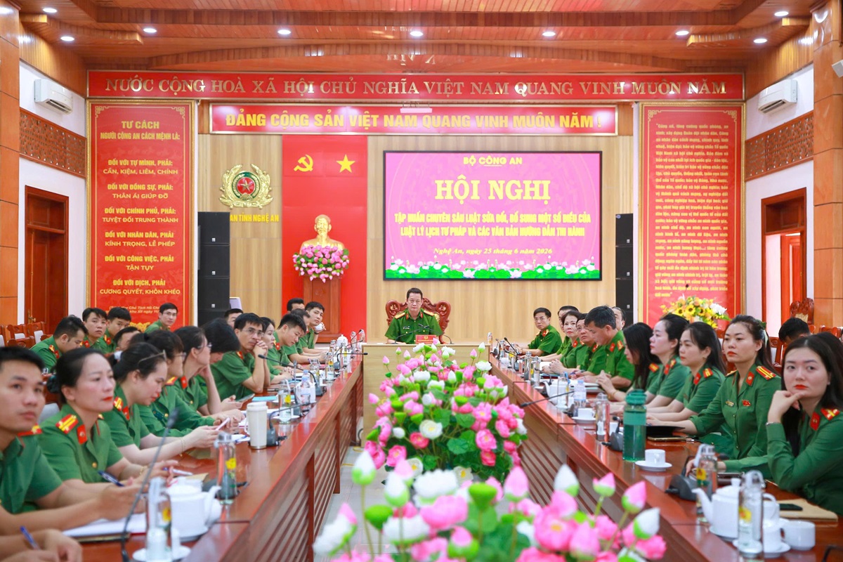 Tập huấn chuyên sâu Luật sửa đổi, bổ sung một số điều của Luật Lý lịch tư pháp và văn bản hướng dẫn thi hành