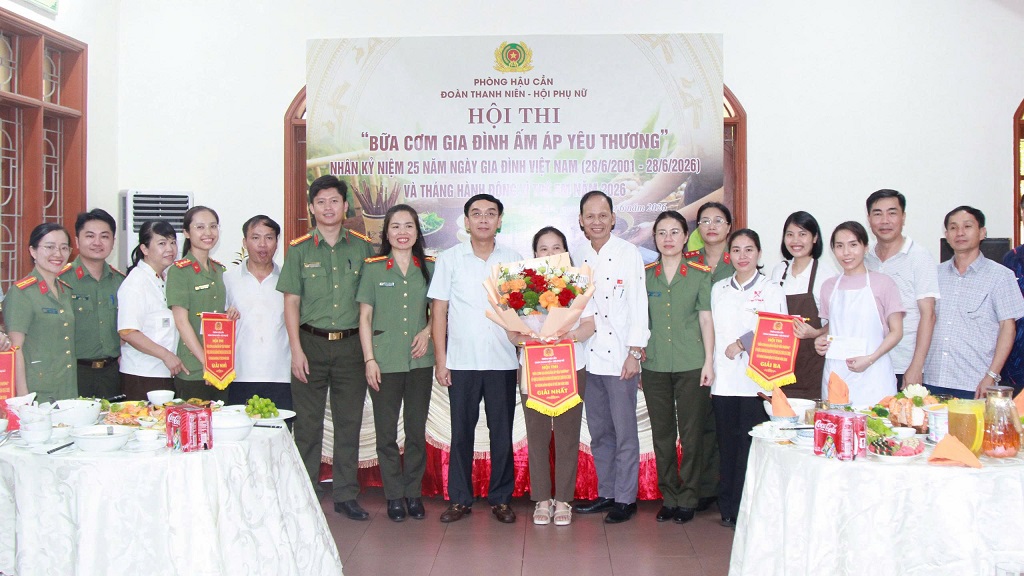 Phòng Hậu cần Công an tỉnh tổ chức Hội thi 