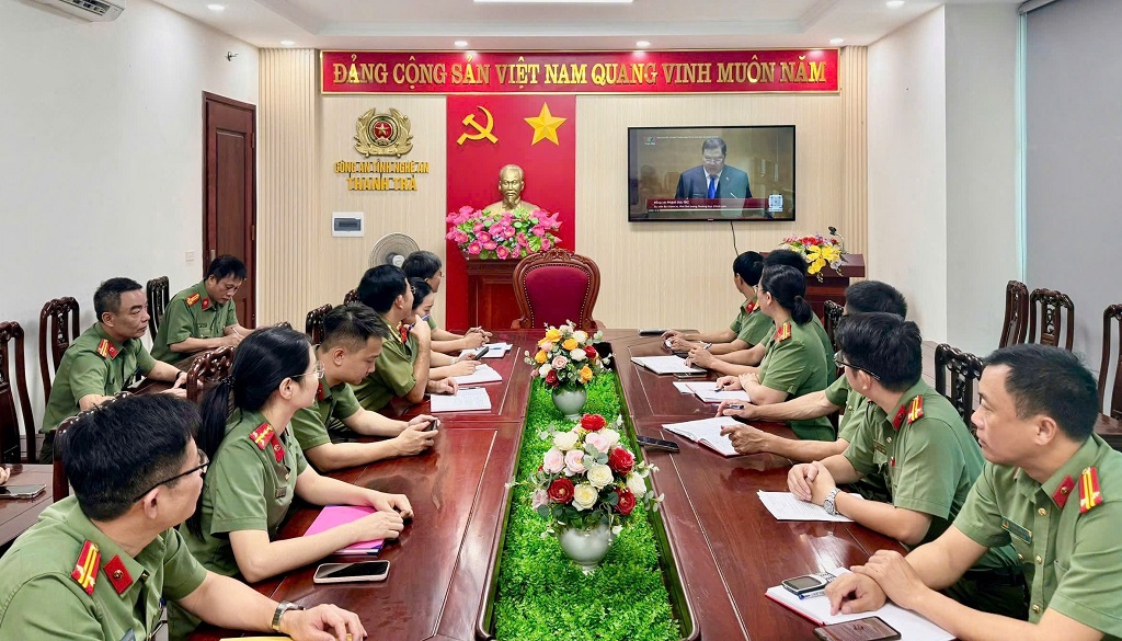 Tại Thanh tra Công an tỉnh