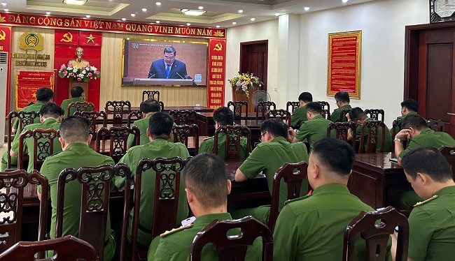 Tại Phòng Cảnh sát kinh tế