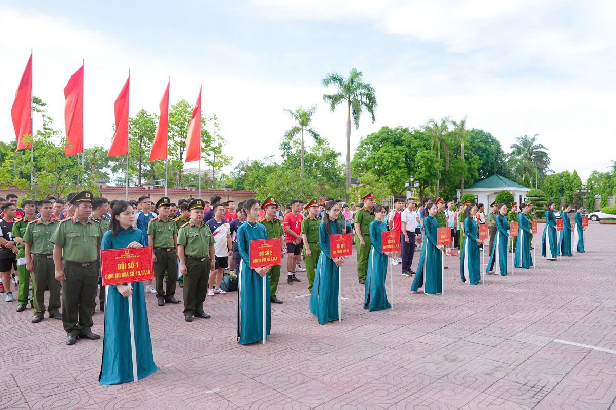 Các đội tham gia Hội thao
