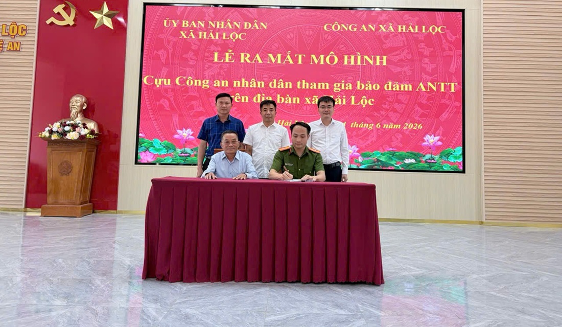 Xã Hải Lộc ra mắt mô hình 