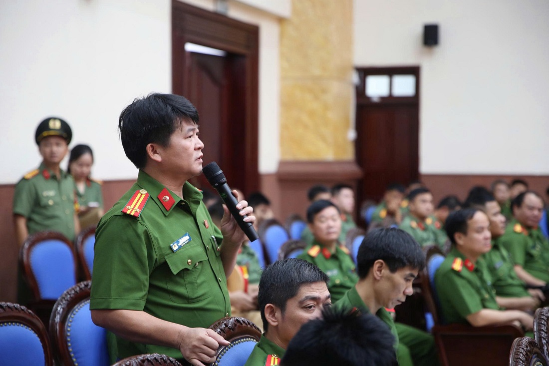 Các đơn vị phát biểu thảo luận