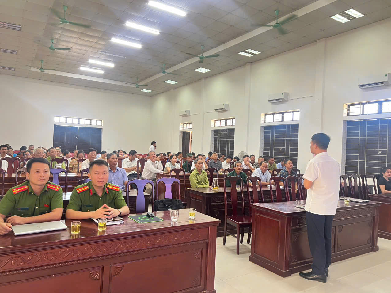 Toàn cảnh buổi tuyên truyền