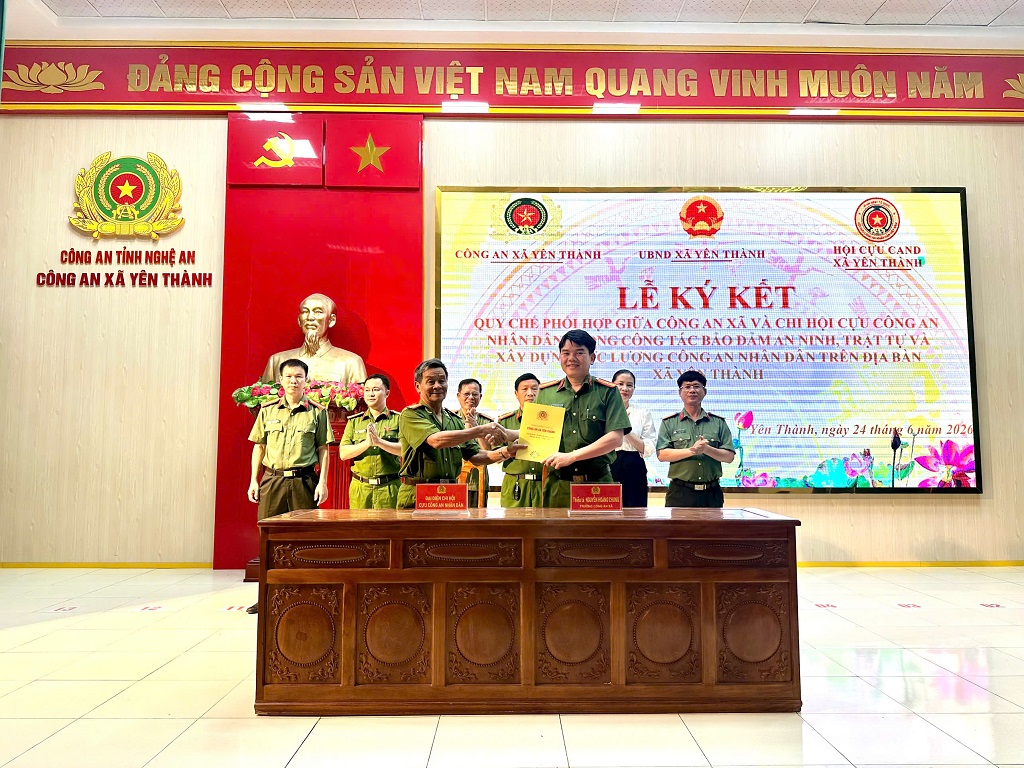Công an xã ra mắt mô hình