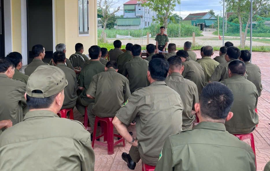 Toàn cảnh buổi giao ban