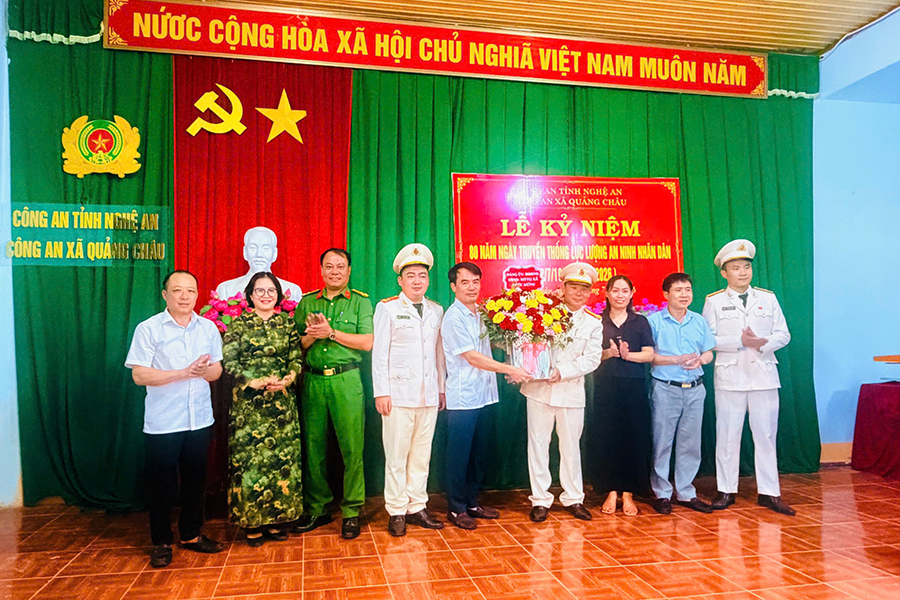 Kỷ niệm 80 năm Ngày truyền thống lực lượng An ninh nhân dân