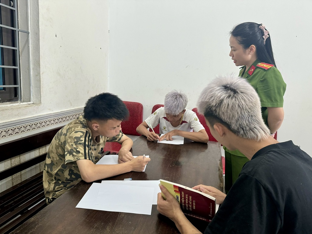 Công an phường Thành Vinh triển khai hiệu quả mô hình 