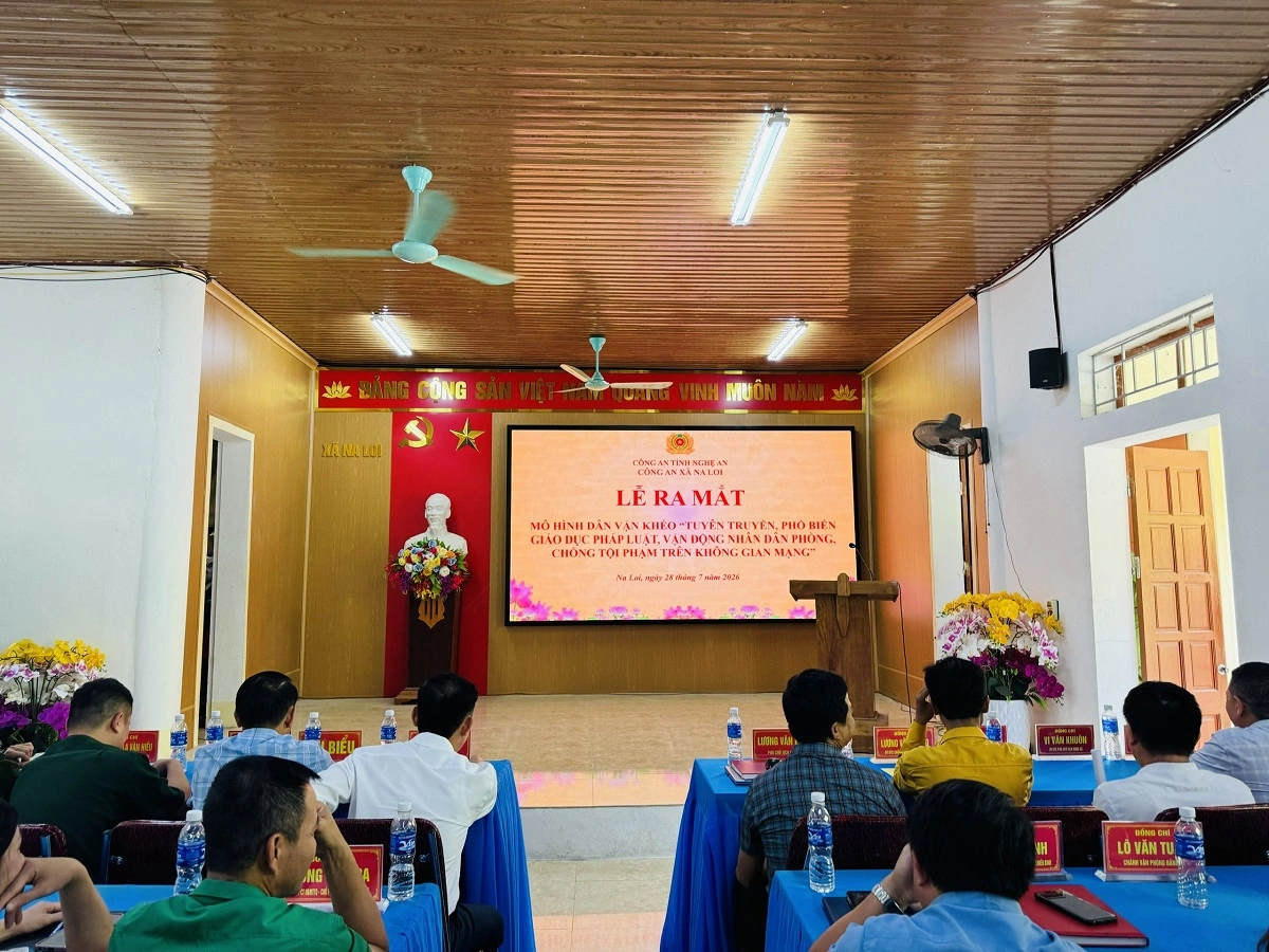 Lễ ra mắt mô hình dân vận khéo