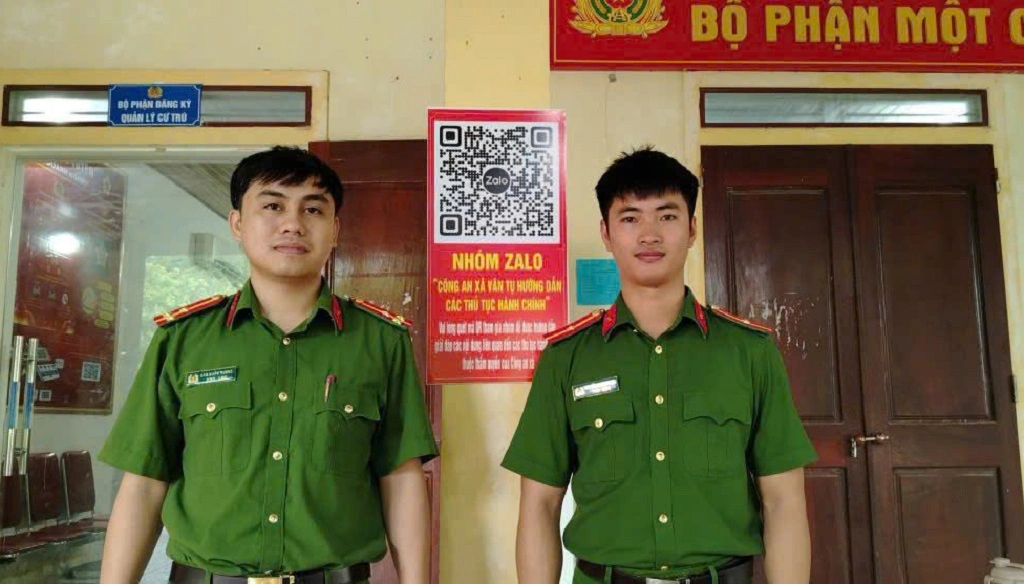 Công an xã Vân Tụ ra mắt mô hình 